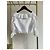 Blusa Miu Miu de renda branca com laço - vista 2