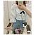 Blusa Miu Miu de renda branca com laço - vista 6