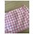 Prada Pink and White Checkered Cotton Skirt - view 5