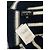 CHANEL 24S Felpa in cotone a righe bianche e nere - vista 3