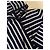 CHANEL 24S Felpa in cotone a righe bianche e nere - vista 4