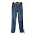 Chanel 23P Vaqueros Skinny Azules Denim con Logo de Lunares