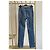 Chanel 23P Vaqueros Skinny Azules Denim con Logo de Lunares - vista 2