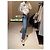 Chanel 23P Vaqueros Skinny Azules Denim con Logo de Lunares - vista 5