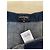 Falda de denim negra Chanel con estampado de logo Talla 38 - vista 3