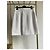 Falda Chanel 20C Blanca con Bordados y Lentejuelas - vista 2