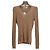 Dior Strickjacke aus Wolle Khaki Bienenmotiv