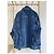 Miu Miu Blue Cotton Corduroy Jacket - view 2