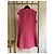 Chanel 22S Ärmellose lange Tweed Jacke Rosa - Ansicht 2