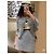 Chanel 24P Gestreifter Glitzerrock Grau - Ansicht 6