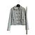 Giacca Chanel 20P in tweed verde