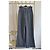 Chanel Gestreifte Wolle Hose mit hoher Taille - Ansicht 2
