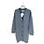 Prada Gray Wool Long Cardigan Coat