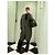 Prada Gray Wool Long Cardigan Coat - view 3