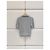 Top a maniche corte a righe in cotone Miu Miu Sailboat - vista 2