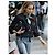 Chanel 23B Jacke aus mehrfarbigem schwarzem Tweed - Ansicht 8