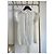 Top Gucci de seda branco com mangas de penas - vista 2