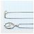 Autre Marque Pm Platinum PT850 Halskette mit Diamant - Ansicht 5