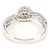 Autre Marque PT900 Platinum Diamond Band Ring - view 3
