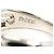 Autre Marque Platin-Bandring mit Diamant - Ansicht 4
