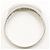 Autre Marque Platinum Band Ring with Diamond - view 3