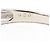 Autre Marque Platinum Band Ring with Diamond - view 5