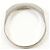 Autre Marque PT900 Platin-Ehering mit Diamant - Ansicht 2