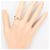 Autre Marque Ring aus 10K Gelbgold - Ansicht 5