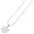 Autre Marque Collana in oro bianco 10K con diamante
