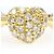 Autre Marque Platin- und Goldbandring mit Diamant - Ansicht 2