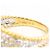 Autre Marque Goldbandring 18K mit Diamant - Ansicht 5