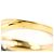 Autre Marque Anello fede in oro giallo 18K e platino con diamante - vista 5