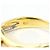 Autre Marque Anello fede in platino e oro giallo 18K con diamante - vista 5