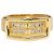 Autre Marque Bandring aus 18K Gelbgold mit Diamant