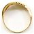 Autre Marque Ringband aus 18K Gelbgold mit Diamant - Ansicht 3
