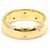 Autre Marque Anello a fascia in oro giallo 18K con zirconia cubica - vista 3