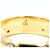Autre Marque Anello a fascia in oro giallo 18K con zirconia cubica - vista 4