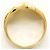 Autre Marque Anello fede in oro giallo 18K e diamanti - vista 3