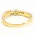 Autre Marque Ringband aus 18K Gelbgold mit Diamant - Ansicht 4