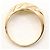 Autre Marque Ringband aus 18K Gelbgold mit Diamant - Ansicht 2