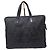 Fendi Zucca Sac Porte-documents Noir Gris