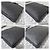 Fendi Zucca Sac Porte-documents Noir Gris - vue 11