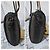 Fendi Pequin Gestreifte Schultertasche Schwarz/Beige - Ansicht 5