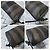 Fendi Pequin Gestreifte Schultertasche Schwarz/Beige - Ansicht 9