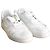 Louis Vuitton Zapatillas Bajas de Cuero Blanco