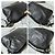 Burberry Piccola Borsa a Tracolla Chichester Pelle Goffrata Check - Nera - vista 9