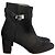 Hermès Saint Germain Wildleder Stiefeletten Schwarz