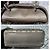 Christian Dior Mini Lady Dior Borsa in Raso e Cristalli - Grigio - vista 9