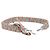 Fendi Bow Mini Strap You Courte Bandoulière en Cuir avec Ruban et Couture Sellier - vue 5