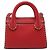 Chloé Edith Bolso de mano de cuero rojo - vista 2